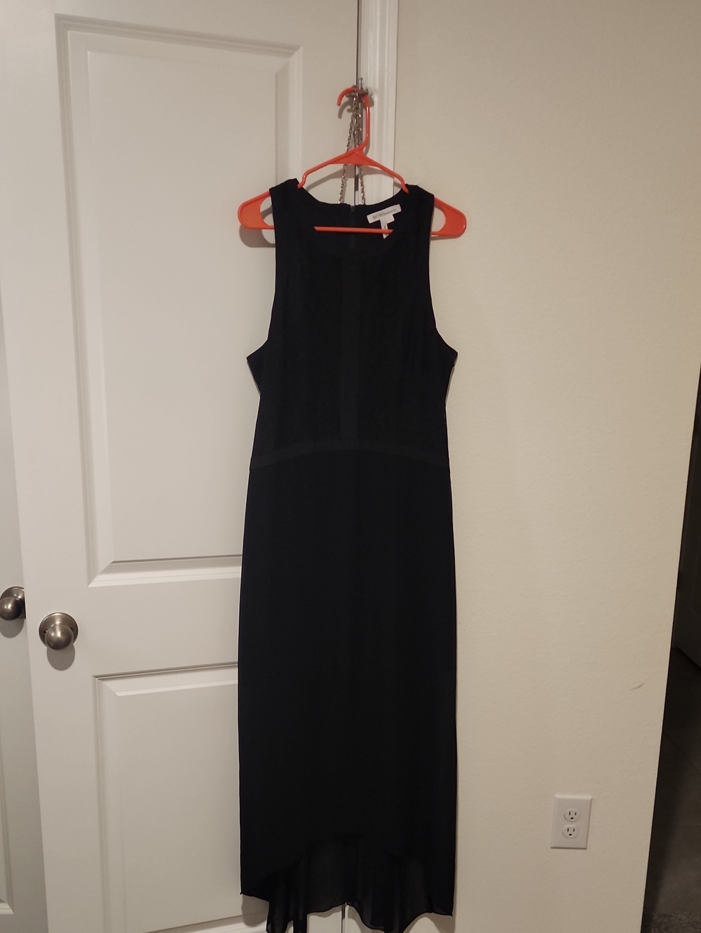 BCBGeneration Black High-Low Sleeveless Dress